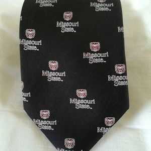 Missouri State men's tie by Rivety of Boston